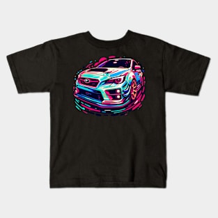 subaru sti Kids T-Shirt